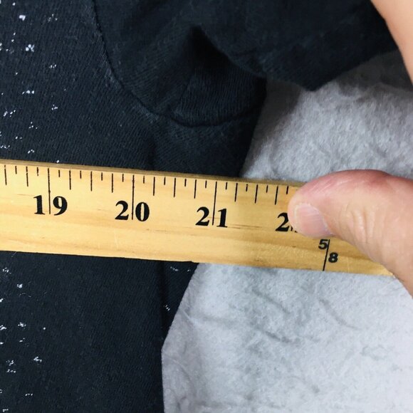 Springhill Wholesale Shirt Mens Large Black Indian Warrior Wolf Single Stitch - Picture 5 of 16